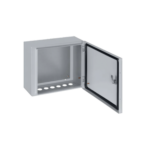 Корпус ЩМП 600 × 400 × 220 мм, IP54 — внутренний вид корпуса с открытой дверью