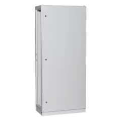 Секционный корпус ВРУ IP31 RAL 7035 с закрытой дверью