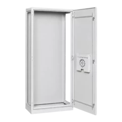 Секционный корпус ВРУ IP31 RAL 7035 с открытой дверью