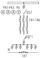 Принципиальная схема — ЩО70-1-38 ЩО70-2-38 ЩО70-1-56 ЩО70-2-56